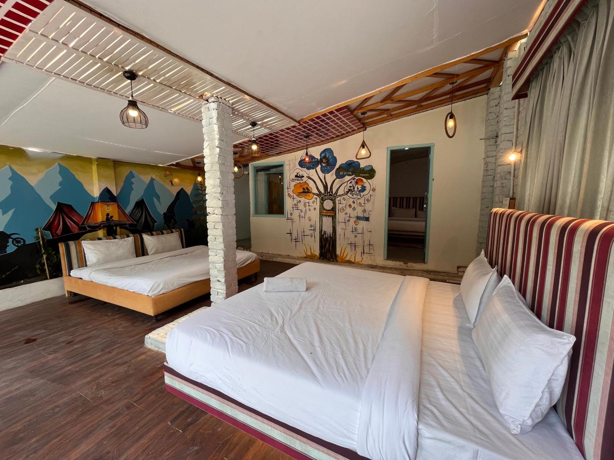 מנאלי Hotel English Rose, #Personal Parking, #Petfriendly, #Garden, #Bonfire Under The Stars מראה חיצוני תמונה